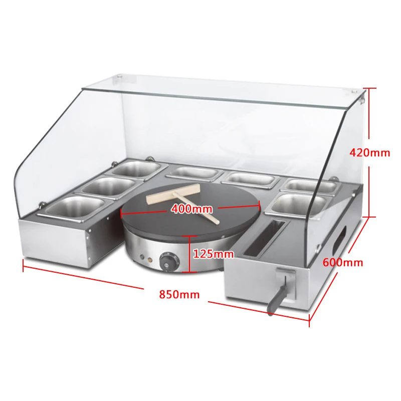 Pancake Oven Workbench Crepe M - Crepe Maker Non Stick recension och pris