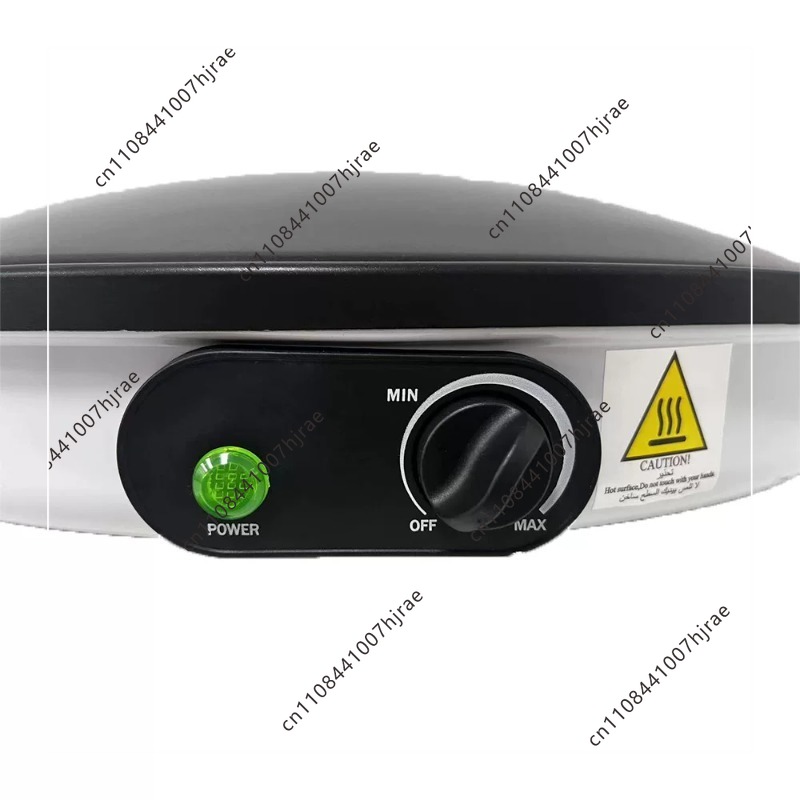 110V/220V 2000W 45CM Curved Su - Crepe Maker Non Stick recension och pris