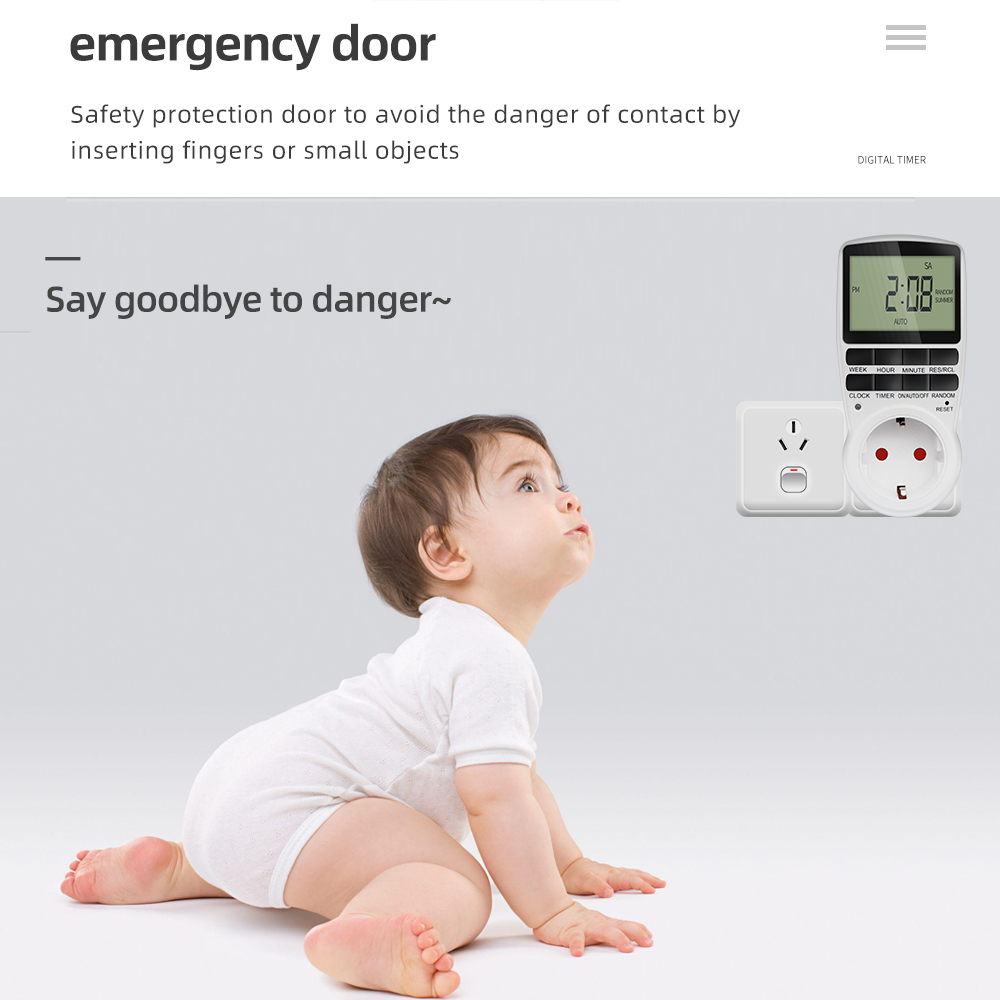 Electronic Digital Timer Switc - Kitchen Appliances Uk recension och pris