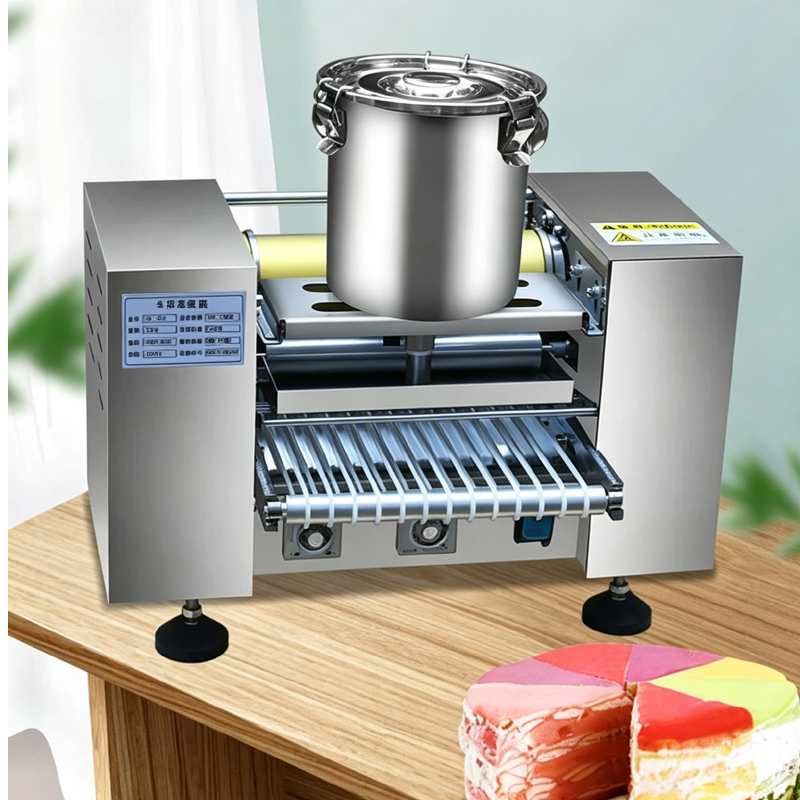 Automatic Mille Crepe Machine  - Crepe Maker Non Stick recension och pris