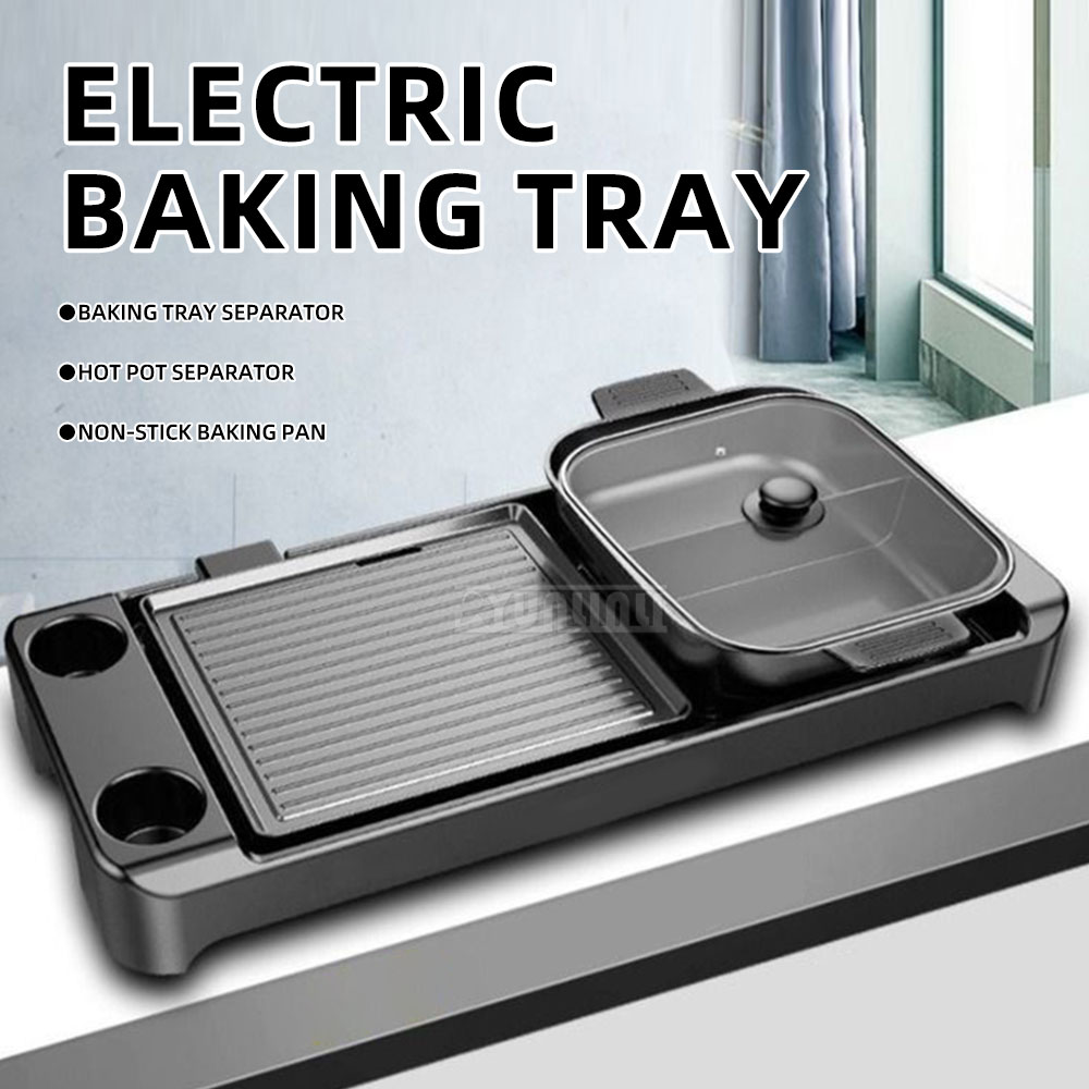 Electric Barbecue Hotpot Stove - Kitchen Appliances For Home recension och pris