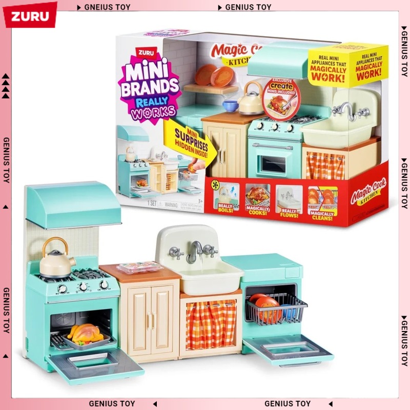 Zuru Mini Brands Magic Cook Ki - Kitchen Appliances Kids recension och pris