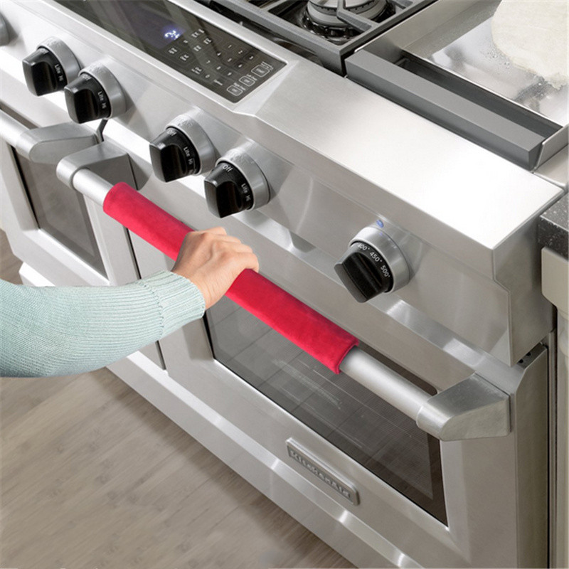 2Pcs/Set Refrigerator Door Han - Kitchen Appliances With Red Knobs recension och pris