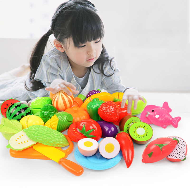 Children Toys Cutting Fruits a - Kitchen Appliances Kids recension och pris