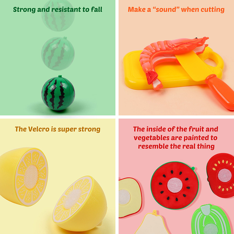 Children Toys Cutting Fruits a - Kitchen Appliances Kids recension och pris
