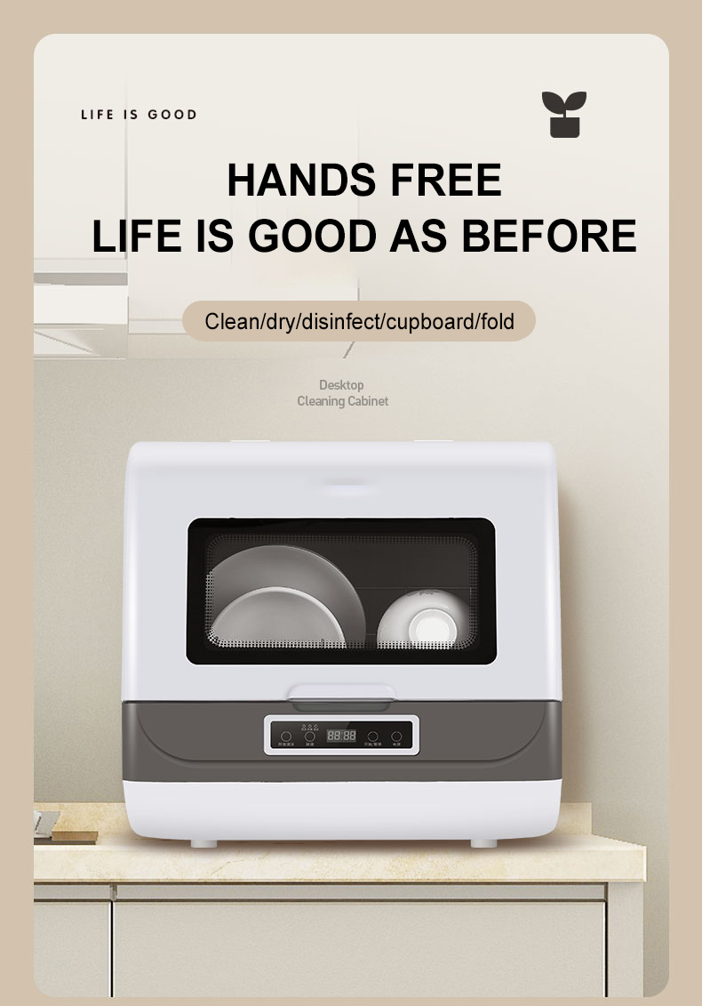 Portable Mini Countertop Dishw - Kitchen Appliances For Home recension och pris