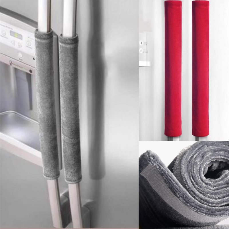 2Pcs/Set Refrigerator Door Han - Kitchen Appliances With Red Knobs recension och pris
