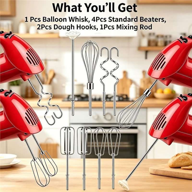 KEOL-Hand Mixer Attachments Fo - Kitchenaid Mixer Hand Mixer recension och pris