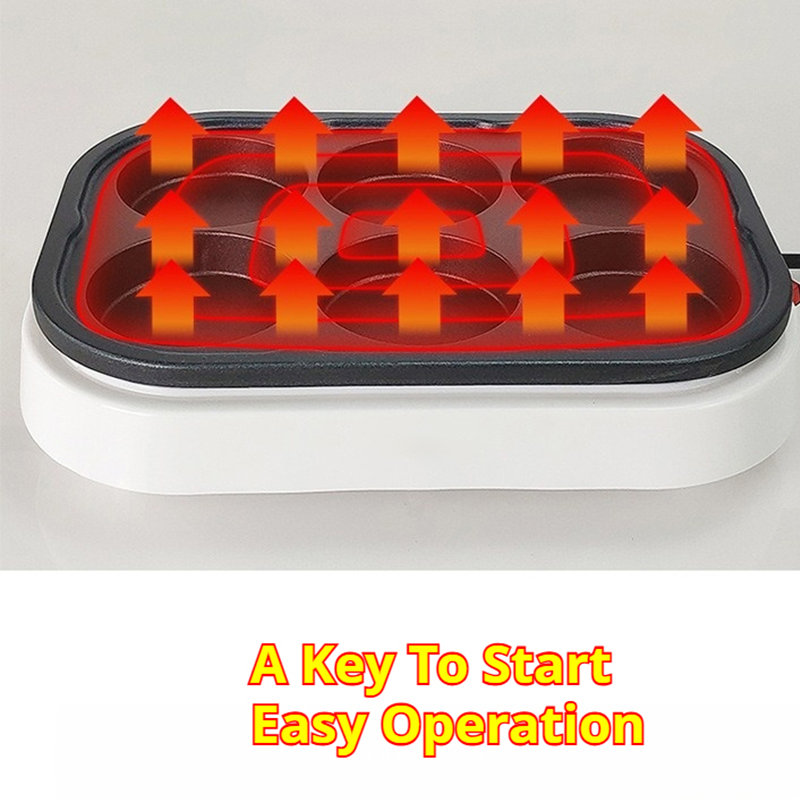 Electric Takoyaki Maker Roaste - Crepe Maker Non Stick recension och pris