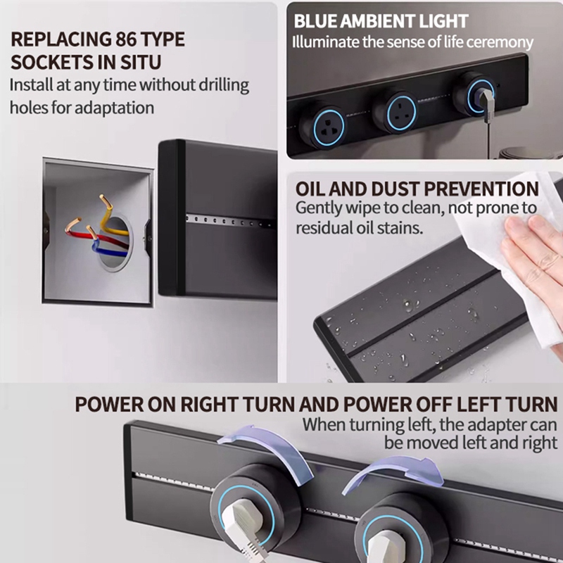 Socket Power Rail Socket Conce - Kitchen Appliances Uk recension och pris