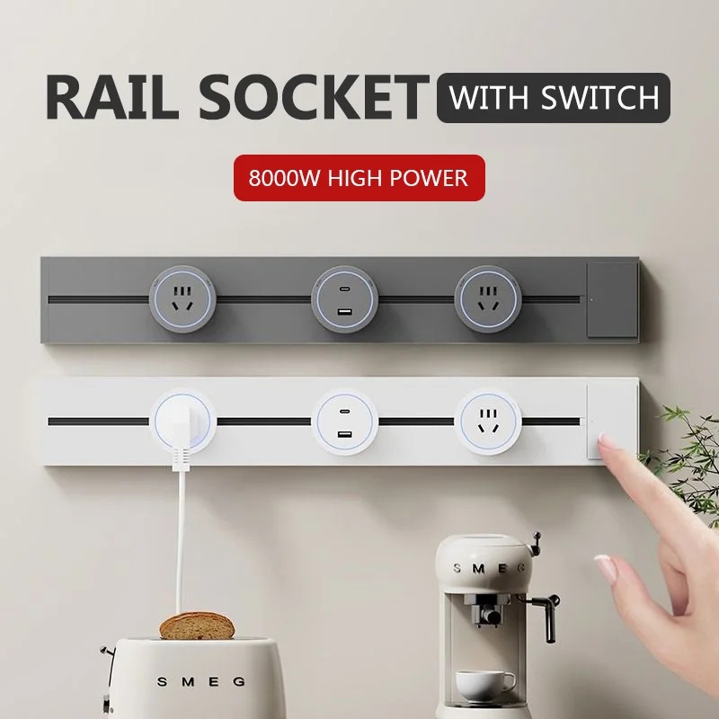 Track Socket with Switch Kitch - Kitchen Appliances Uk recension och pris