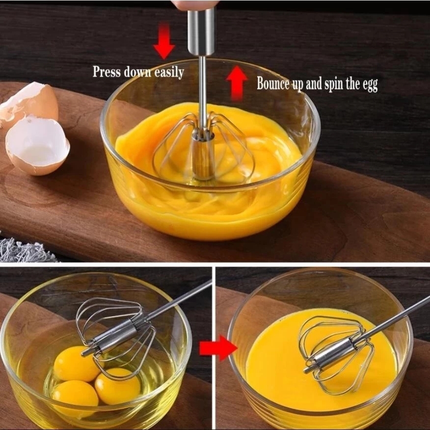 1/3pcs Stainless Steel Egg Bea - Kitchen Appliances Electronics recension och pris