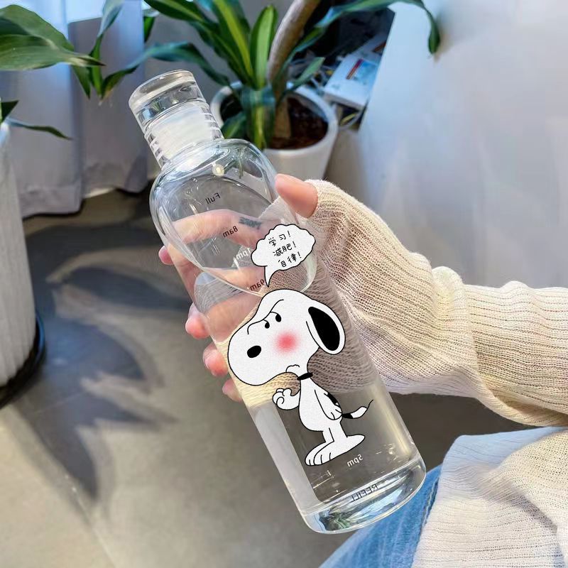 Snoopy Transparent Plastic Cup - Kitchen Appliances Large recension och pris