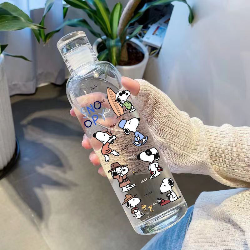 Snoopy Transparent Plastic Cup - Kitchen Appliances Large recension och pris
