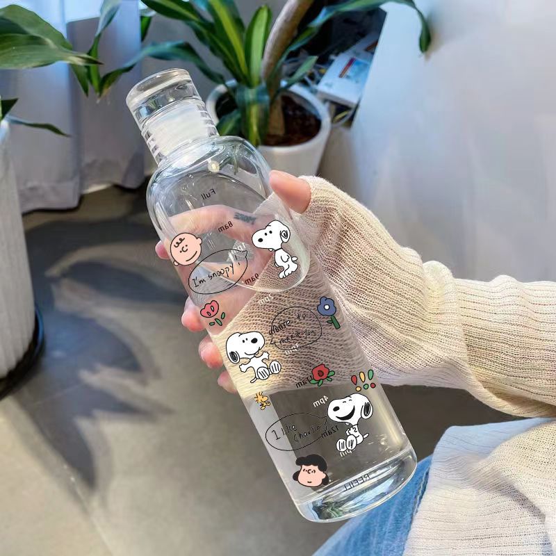 Snoopy Transparent Plastic Cup - Kitchen Appliances Large recension och pris