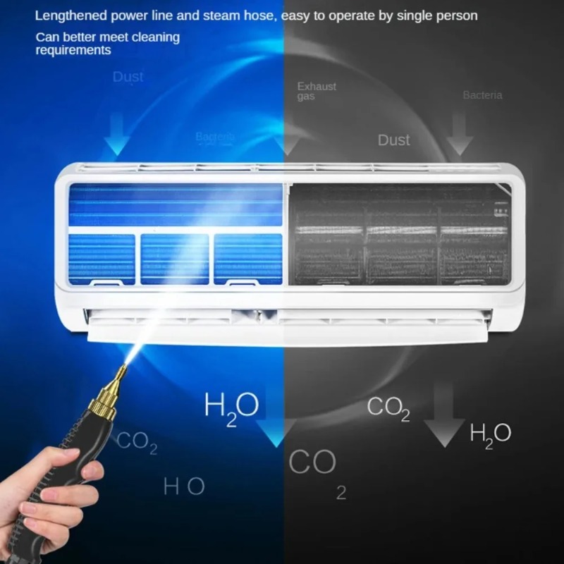1500W Steam Cleaner High tempe - Kitchen Appliances For Home recension och pris