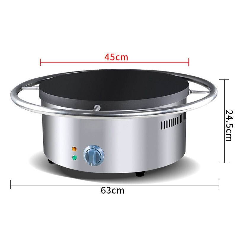 Manual Rotating Electric Panca - Crepe Maker Non Stick recension och pris