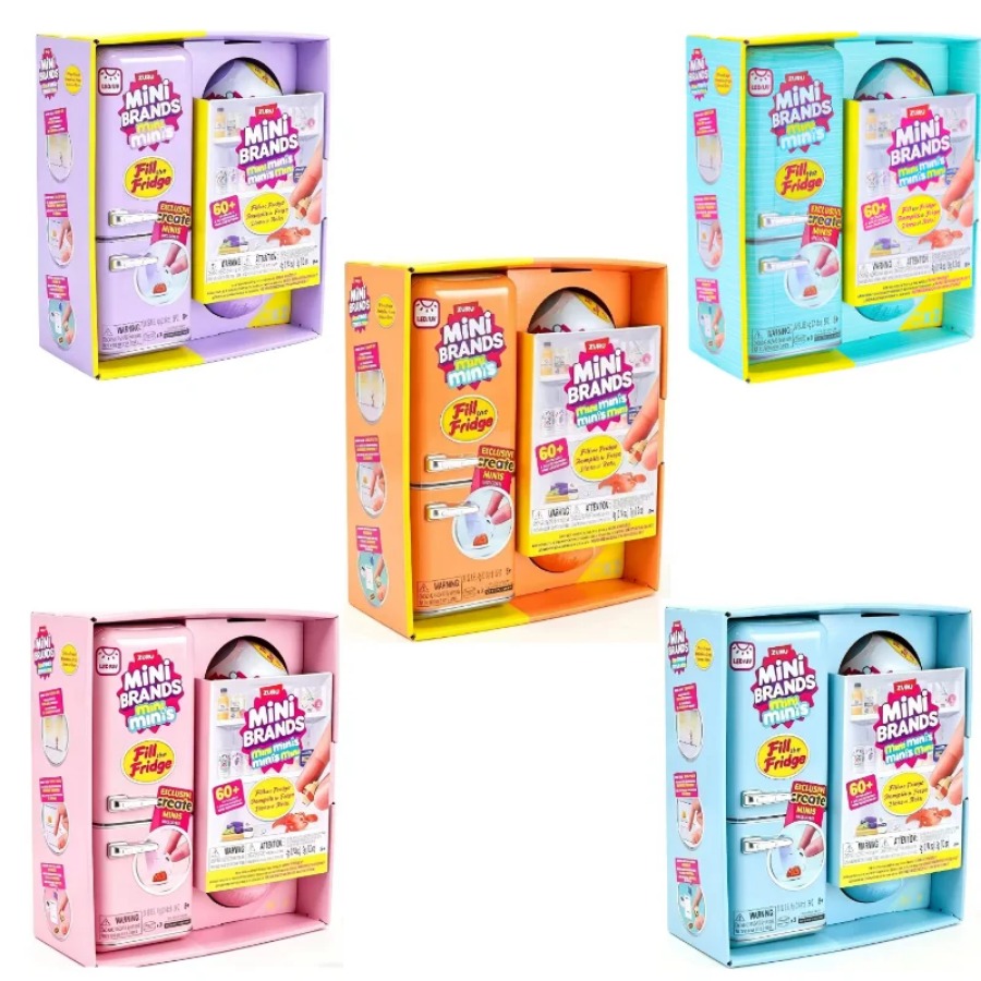 ZURU 5 Surprise Mini Fridge Ba - Kitchen Appliances Kids recension och pris